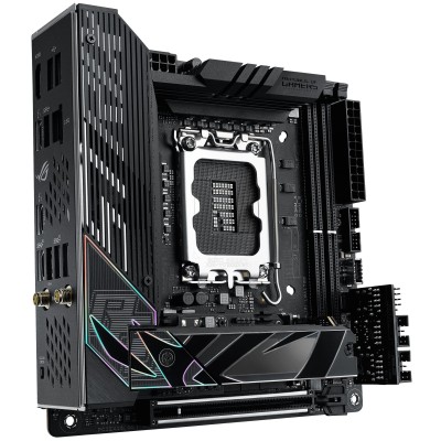 Материнcька плата ASUS ROG STRIX Z790-I GAMING WIFI s1700 Z790 2xDDR5 M.2 HDMI Thunderbolt Wi-Fi BT mITX (90MB1CM0-M0EAY0) Материнcька плата ASUS ROG STRIX Z790-I GAMING WIFI s1700 Z790 2xDDR5 M.2 HDMI Thunderbolt Wi-Fi BT mITX (90MB1CM0-M0EAY0)