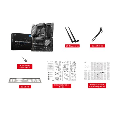 Материнcька плата MSI B760 GAMING PLUS WIFI B760 4xDDR5 M.2 HDMI DP WiFi BT ATX (911-7D98-046) Материнcька плата MSI B760 GAMING PLUS WIFI B760 4xDDR5 M.2 HDMI DP WiFi BT ATX (911-7D98-046)