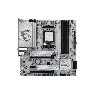 Материнcька плата MSI B850M GAMING PLUS WIFI sAM5 B850 4xDDR5 M.2 HDMI DP WiFi BT mATX (911-7E66-001)