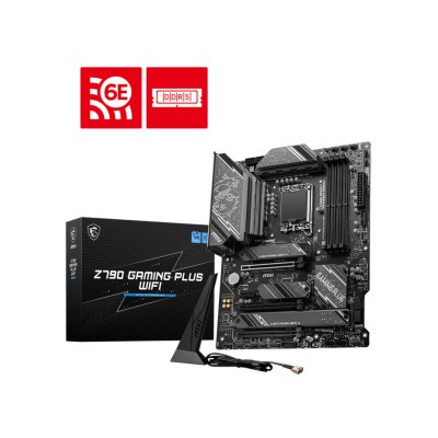 Материнcька плата MSI Z790 GAMING PLUS WIFI s1700 Z790 4xDDR5 HDMI DP WiFi BT ATX (911-7E06-075) Материнcька плата MSI Z790 GAMING PLUS WIFI s1700 Z790 4xDDR5 HDMI DP WiFi BT ATX (911-7E06-075)