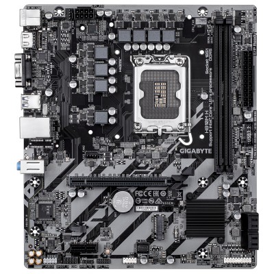 Материнская плата GIGABYTE H810M H s1851 H810 2xDDR5 M.2 HDMI D-Sub mATX (H810M_H) Материнская плата GIGABYTE H810M H s1851 H810 2xDDR5 M.2 HDMI D-Sub mATX (H810M_H)
