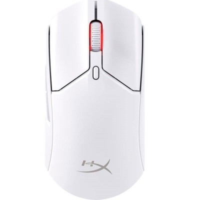 Миша HyperX Pulsefire Haste 2, RGB, USB-A/WL/BT, білий (6N0A9AA)