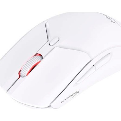 Миша HyperX Pulsefire Haste 2, RGB, USB-A/WL/BT, білий (6N0A9AA)