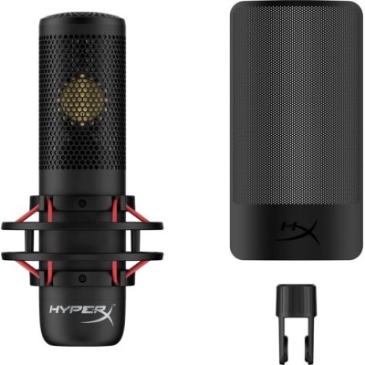 Мікрофон геймінговий HyperX ProCast, Bi, 3-pin XLR, no cable, з поп-фільтром, чорний (699Z0AA)
