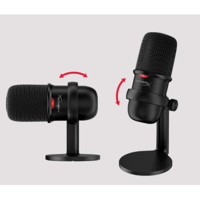 Мікрофон геймінговий HyperX SoloCast, Bi, USB-A, 2м, NGenuity, чорний (4P5P8AA)