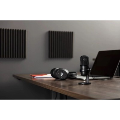 Мікрофон геймінговий HyperX SoloCast, Bi, USB-A, 2м, NGenuity, чорний (4P5P8AA)