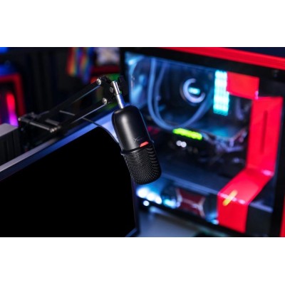 Мікрофон геймінговий HyperX SoloCast, Bi, USB-A, 2м, NGenuity, чорний (4P5P8AA)