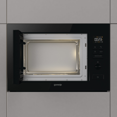 Мікрохвильова піч Gorenje вбудовувана, 25л, електр. управл., 900Вт, гриль, дисплей, чорний (BM251M2BG) Мікрохвильова піч Gorenje вбудовувана, 25л, електр. управл., 900Вт, гриль, дисплей, чорний (BM251M2BG)