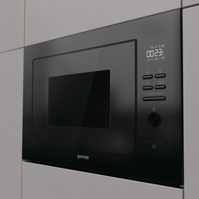 Мікрохвильова піч Gorenje вбудовувана, 25л, електр. управл., 900Вт, гриль, дисплей, чорний (BM251M2BG) Мікрохвильова піч Gorenje вбудовувана, 25л, електр. управл., 900Вт, гриль, дисплей, чорний (BM251M2BG)