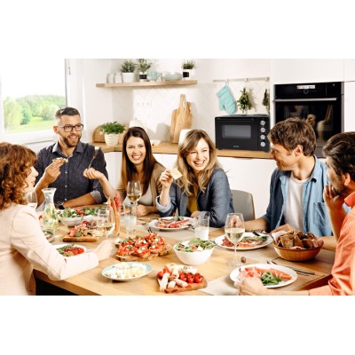 Міні піч Gorenje, 30л, 52x32х40.5см, 2 електричні конф., чорний (OM30GBX)