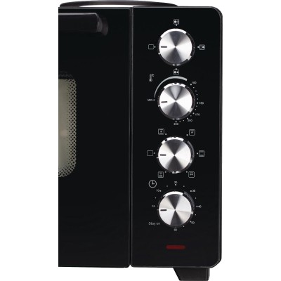 Міні піч Gorenje, 30л, 52x32х40.5см, 2 електричні конф., чорний (OM30GBX)