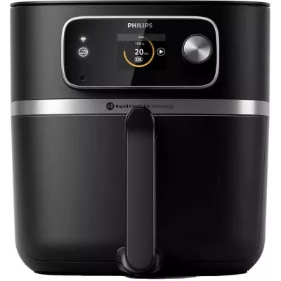 Мультипіч Philips Combi XXL Connected, 2200Вт, чаша-8.3л, сенсорне керув., пластик, чорний (HD9880/90)