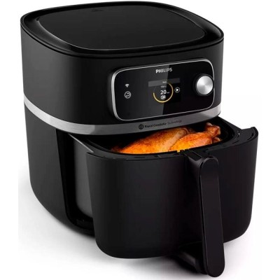 Мультипіч Philips Combi XXL Connected, 2200Вт, чаша-8.3л, сенсорне керув., пластик, чорний (HD9880/90)