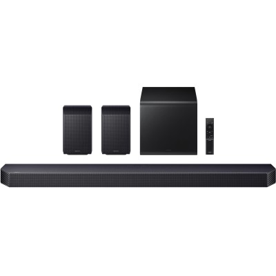 Саундбар Samsung HW-Q930F 580Вт, 9.1.4, BT, HDMI-eARC, Wi-Fi, саб, Dolby Atmos, чорний Саундбар Samsung HW-Q930F 580Вт, 9.1.4, BT, HDMI-eARC, Wi-Fi, саб, Dolby Atmos, чорний