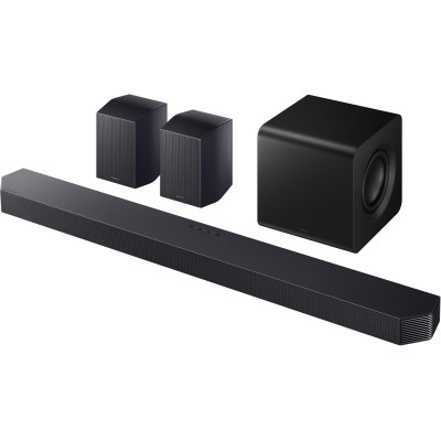Саундбар Samsung HW-Q930F 580Вт, 9.1.4, BT, HDMI-eARC, Wi-Fi, саб, Dolby Atmos, чорний Саундбар Samsung HW-Q930F 580Вт, 9.1.4, BT, HDMI-eARC, Wi-Fi, саб, Dolby Atmos, чорний