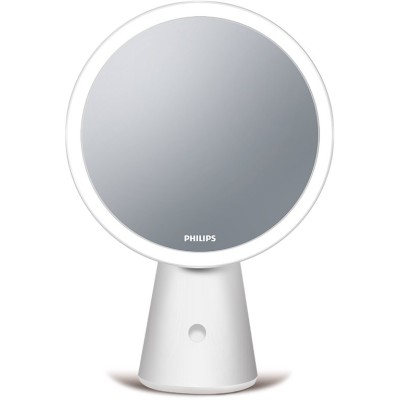 Світильник дзеркало косметичне з акумулятором Philips Mirror 4.5Вт 5000/4000/3000K 3000мА•год димується USB-A > USB-C білий