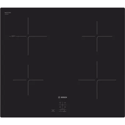 Варильна поверхня Bosch індукційна, 60см, чорний (PUG61KAA5E)