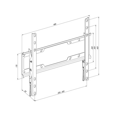 Кріплення ТВ з кутом нахилу Simpler 48EN 32-65"