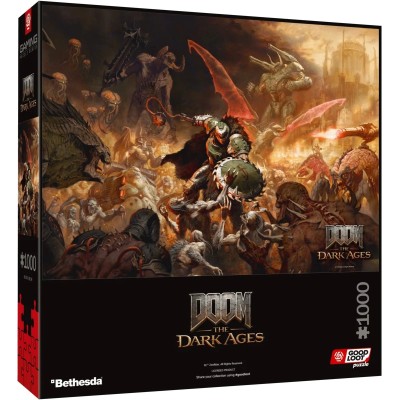 Пазл GoodLoot Doom Dark Ages Slayer`s Rage 1000 ел.
