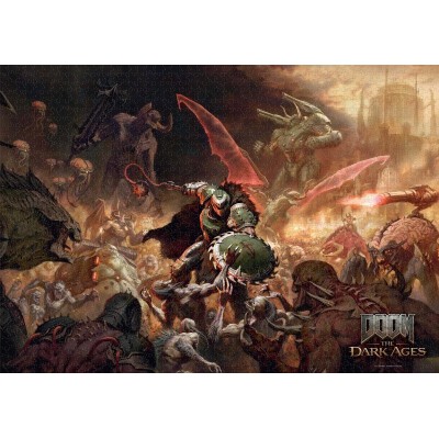 Пазл GoodLoot Doom Dark Ages Slayer`s Rage 1000 ел.