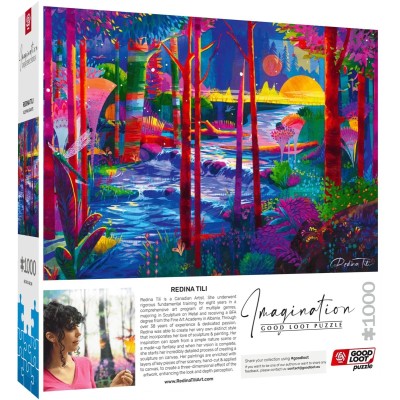 Пазл GoodLoot Imagination: Redina Tili Sleeping Giants 1000 ел. Пазл GoodLoot Imagination: Redina Tili Sleeping Giants 1000 ел.