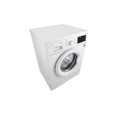 Пральна машина LG фронтальна, 8кг, 1400, A+++, 55см, дисплей, пара, інвертор, білий (F4J3TS0W)