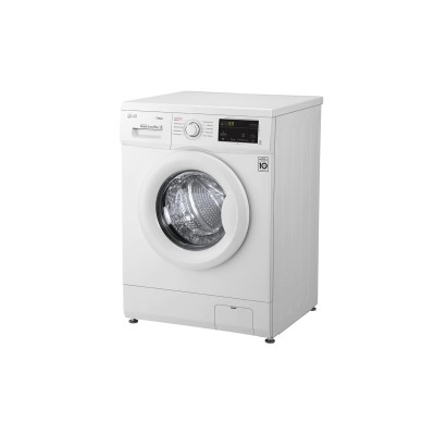 Пральна машина LG фронтальна, 8кг, 1400, A+++, 55см, дисплей, пара, інвертор, білий (F4J3TS0W)