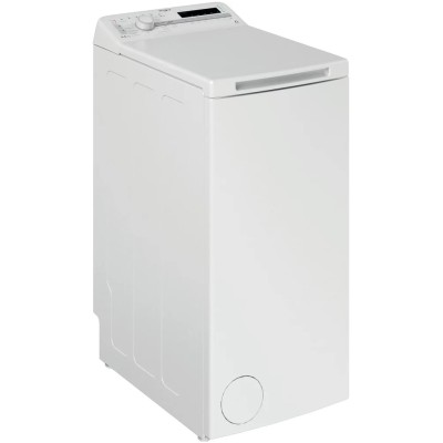Пральна машина Whirlpool вертикальна, 5,5кг, 1000, A++, 60см, дисплей, білий (TDLR55020SUA)
