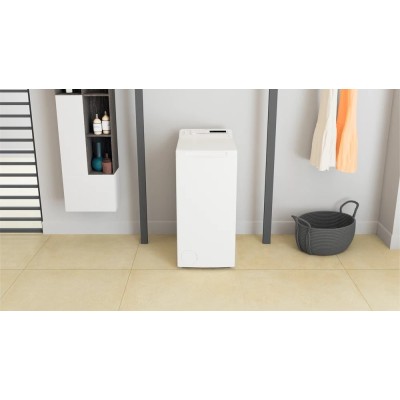 Пральна машина Whirlpool вертикальна, 5,5кг, 1000, A++, 60см, дисплей, білий (TDLR55020SUA)