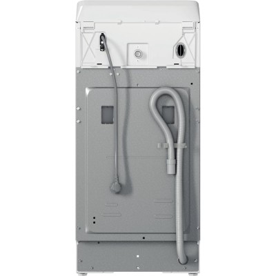 Пральна машина Whirlpool вертикальна, 5,5кг, 1000, A++, 60см, дисплей, білий (TDLR55020SUA)