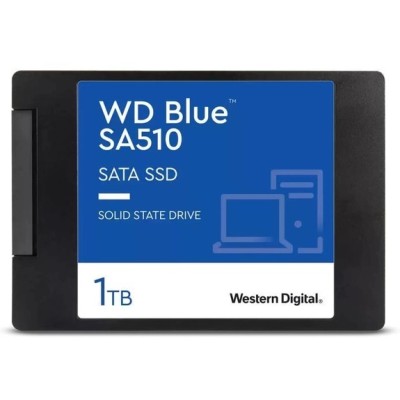 Твердотільний запам’ятовувальний пристрій накопичувач (SSD) SATA 2.5" 1TB 6GB/S BLUE SA510 WDS100T3B0A WDC