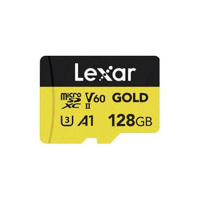 Карта пам’яті MICRO SDXC 128GB UHS-II GOLD LMSGOLD128G-BNNNG LEXAR