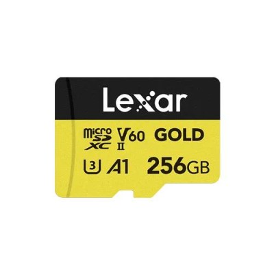 Карта пам’яті MICRO SDXC 256GB UHS-II GOLD LMSGOLD256G-BNNNG LEXAR