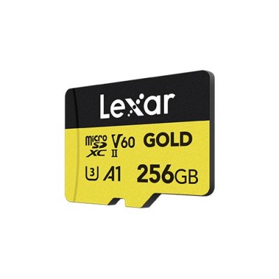 Карта пам’яті MICRO SDXC 256GB UHS-II GOLD LMSGOLD256G-BNNNG LEXAR