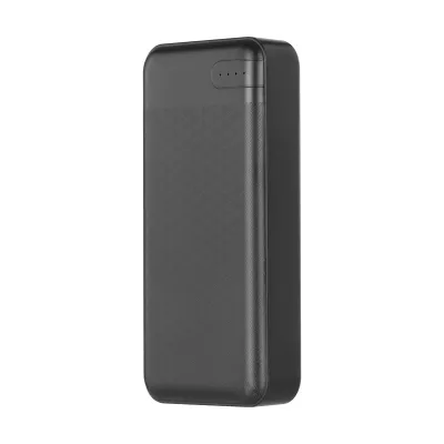 Акумулятор портативний літій-іонний Power Bank 2E 20000мА·год, PD, QC 18Вт, чорний (2E-PB2004PD-BLACK)