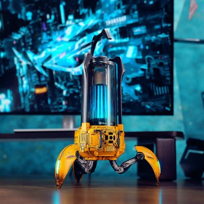 Акустична система Gravastar Supernova Battle-Worn, BT/3.5мм, 25ВТ, жовтий