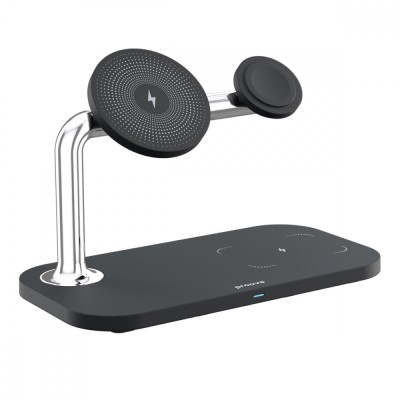Бездротовий зарядний пристрій Proove Magnetic Field 3 in 1 (WSMF15010001) Black