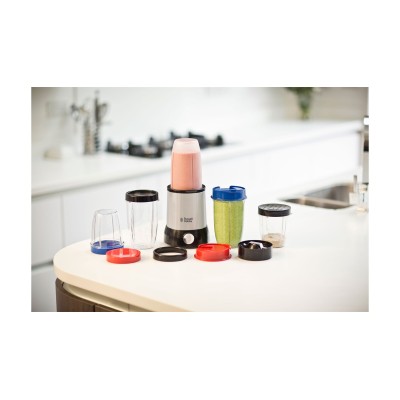 Блендер Russell Hobbs стаціонарний Nutri Boost 700Вт, чаша-700мл, чопер 300мл, чорно-сріблястий (23180-56) Блендер Russell Hobbs стаціонарний Nutri Boost 700Вт, чаша-700мл, чопер 300мл, чорно-сріблястий (23180-56)