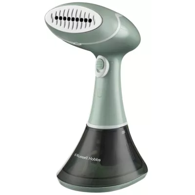 Відпарювач Russell Hobbs компактний Steam Genie Essential, 1600Вт, 220мл, паровий удар -22гр, постійна пара - 9гр, нерж. сталь, 