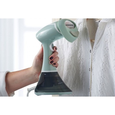 Відпарювач Russell Hobbs компактний Steam Genie Essential, 1600Вт, 220мл, паровий удар -22гр, постійна пара - 9гр, нерж. сталь, Відпарювач Russell Hobbs компактний Steam Genie Essential, 1600Вт, 220мл, паровий удар -22гр, постійна пара - 9гр, нерж. сталь,