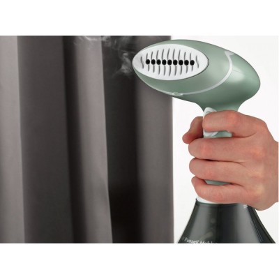 Відпарювач Russell Hobbs компактний Steam Genie Essential, 1600Вт, 220мл, паровий удар -22гр, постійна пара - 9гр, нерж. сталь, Відпарювач Russell Hobbs компактний Steam Genie Essential, 1600Вт, 220мл, паровий удар -22гр, постійна пара - 9гр, нерж. сталь,