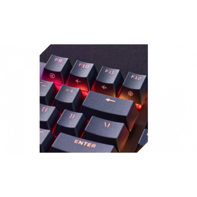 Клавіатура механічна HyperX Alloy Origins Core PBT 87key, Red, USB-A, EN/UA, RGB, чорний (639N7AA) Клавіатура механічна HyperX Alloy Origins Core PBT 87key, Red, USB-A, EN/UA, RGB, чорний (639N7AA)