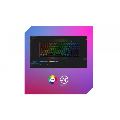 Клавіатура механічна HyperX Alloy Origins Core PBT 87key, Red, USB-A, EN/UA, RGB, чорний (639N7AA) Клавіатура механічна HyperX Alloy Origins Core PBT 87key, Red, USB-A, EN/UA, RGB, чорний (639N7AA)