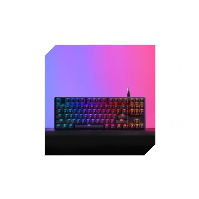 Клавіатура механічна HyperX Alloy Origins Core PBT 87key, Red, USB-A, EN/UA, RGB, чорний (639N7AA) Клавіатура механічна HyperX Alloy Origins Core PBT 87key, Red, USB-A, EN/UA, RGB, чорний (639N7AA)