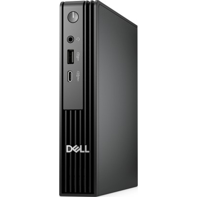 Комп'ютер персональний неттоп Dell Pro Micro, Intel U5-235T, 16GB, F512GB, UMA, WiFi, кл+м, Win11P (BTO106_QCM1250)