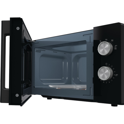 Мікрохвильова піч Gorenje, 17л, мех. керув., 700Вт, чорний (MO17E1BH)