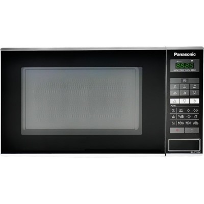 Мікрохвильова піч Panasonic, 20л, 800Вт, дисплей, відкр.кнопкою, нерж (NN-ST254MZUE)