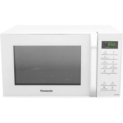 Мікрохвильова піч Panasonic, 25л, 800Вт, дисплей, відкрю ручкою, білий (NN-ST34NWZUE) Мікрохвильова піч Panasonic, 25л, 800Вт, дисплей, відкрю ручкою, білий (NN-ST34NWZUE)
