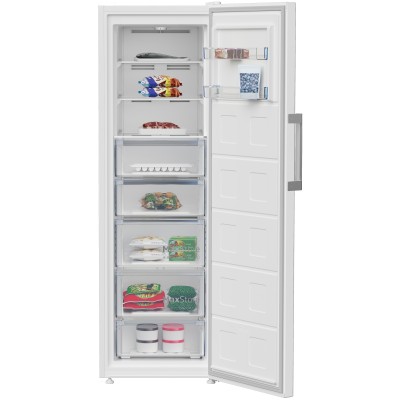 Морозильна камера Beko, 187x61x71, 286л, 1дв., A+, NF, білий (B1RFNE313W)