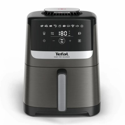 Мультипіч Tefal Easy Fry Silence, 1670Вт, чаша-5л, сенсорне керув., 10 програм, пластик, темно сірий-чорний (EY551HE0) Мультипіч Tefal Easy Fry Silence, 1670Вт, чаша-5л, сенсорне керув., 10 програм, пластик, темно сірий-чорний (EY551HE0)